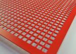 0.2mm-5mm Powder Coated Perforated Metal Sheet Square Hole Antirust