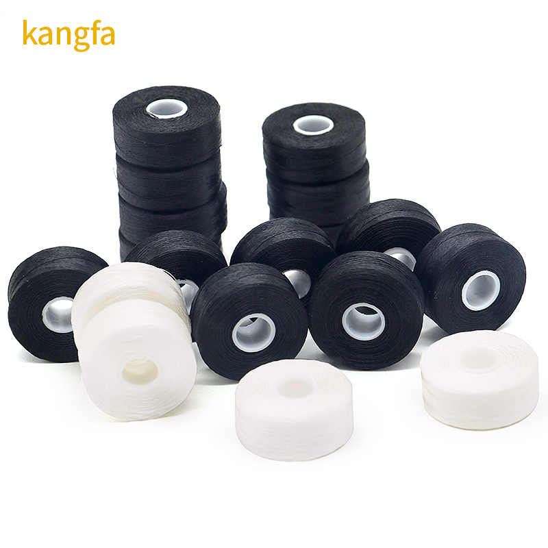 120Yard/cone Polyester Embroidery Thread Colored Pre-wound Bobbin Thread for Embroidery