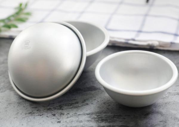 Creative 3D Aluminum Hemisphere Tin Cake Baking Tool Half Ball Sphere Bath Bomb