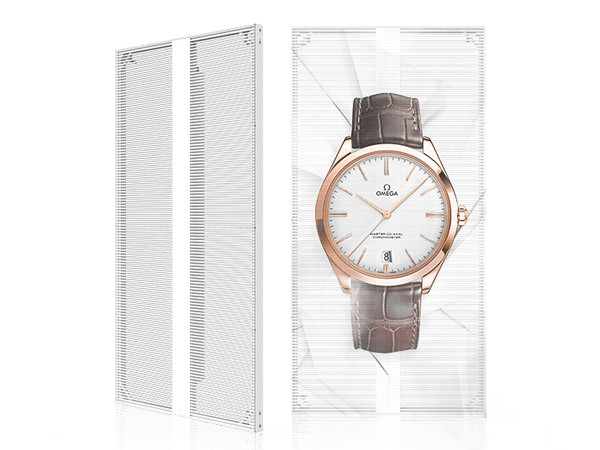 6.25Mm RGB Advertising Transparent Led Screen Display For Retail Shops' Poster