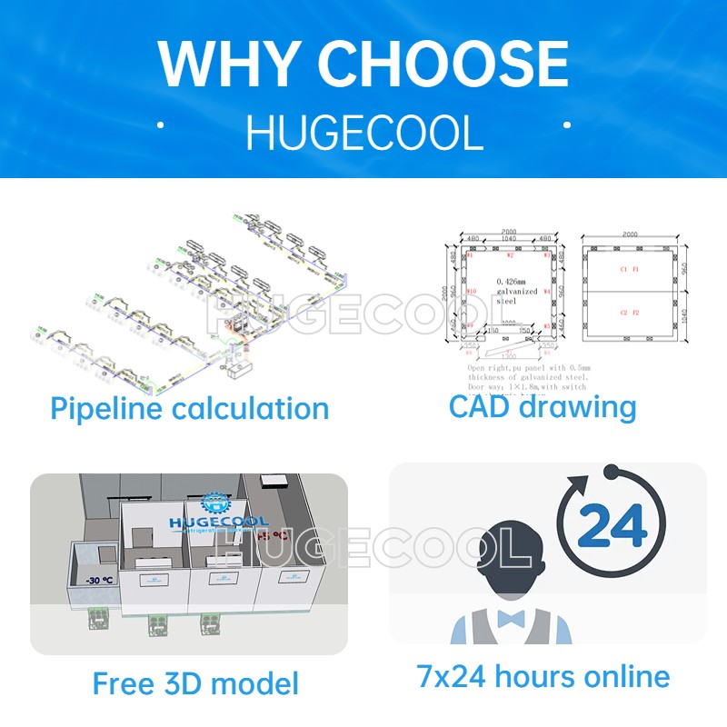 Cold Room For Fruits And Vegetable Fish Meat Seafood Storage Keep Cool Room