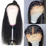 Curly Human Hair Wig PrePlucked Brazilian Hair 13x4 13x6 360 Kinky Curly Lace