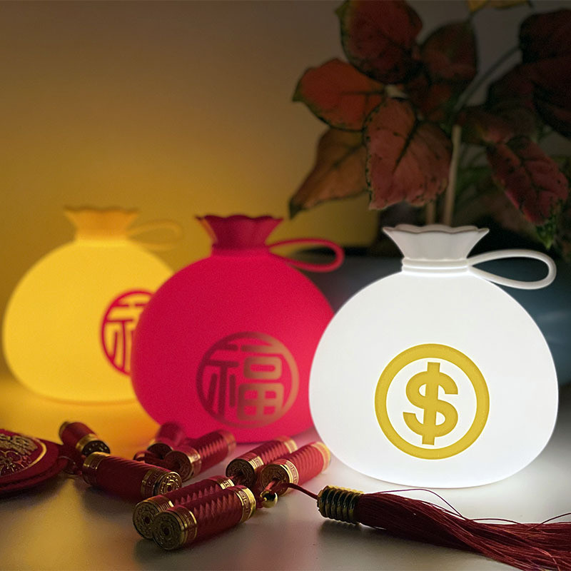 Non-Toxic Kawaii Squishy LED Tap Light for School Office Stationery