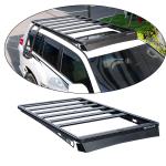 Custom Logo Black Aluminum Roof Rack for LC300 LC200 LC76 LC150 for Adventure