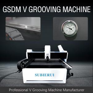 Quality Industrial Automatic V Grooving Machine V Groover Machine For Shower Room 1532 wholesale