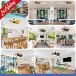 5 Blades Abs Classic Ceiling Fans Hotel Decorative Flower Design