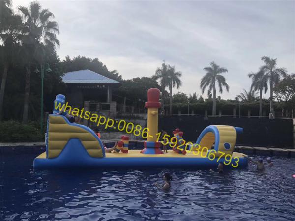 pirate pool obstacle course kids water obstacle