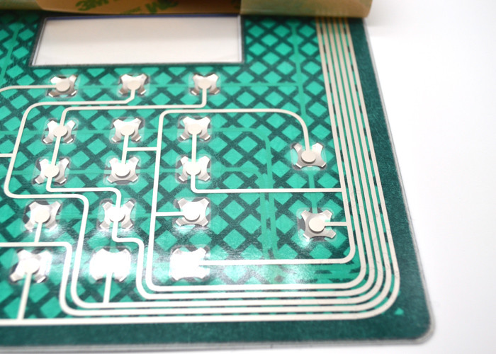 115 * 130mm Pet Tactile Embossed Sealed Membrane Switches
