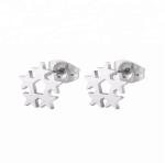 Customized Earring Surgical Stainless Steel Titanium Silver Gold Black Plated