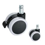 88lbs Loading 2.5inch Heavy Duty Office Chair Wheels Polyurethane