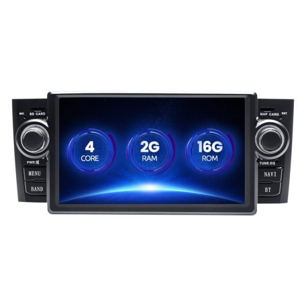 Cheap GPS Navigation Fiat Car Stereo Single Din Car Stereo With Touch Screen for sale