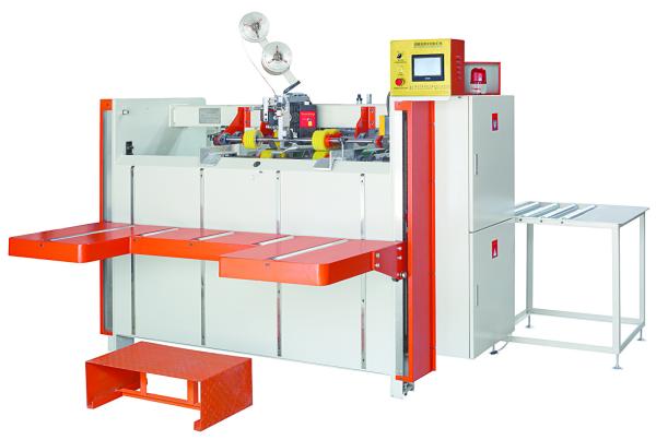 Cheap 500pcs/min Semi Automatic Box Stitching Machine for sale