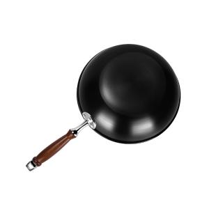 Quality 2.35kg Round Skidproof Kitchen Frying Pans Uncoated Chemical Free wholesale