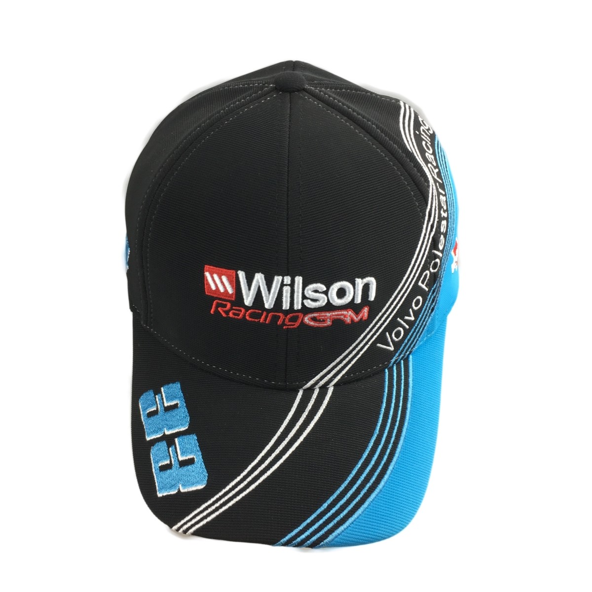 Multiple Color Racing Baseball Caps Six Panel Baseball Caps Durable