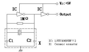 Quality ISO 330 Ω ZTTCE 10.00Mhz PZT Crystals And Resonators wholesale