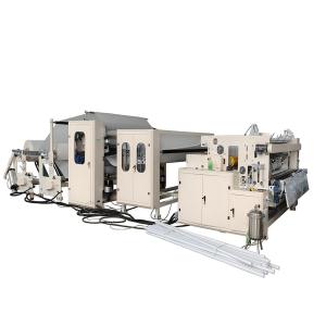 Quality Fully Automatic Glue Lamination Toilet Tissue Paper Rewinding Machine wholesale