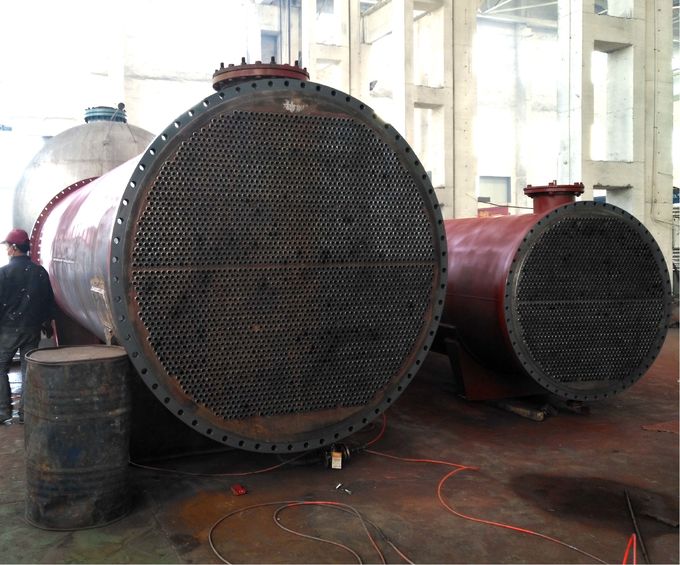 Spiral Tube Helical Coil Type Heat Exchanger / Industrial Condenser 380V