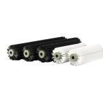 Tufted Bristle Custom Industrial Brushes Cylindrical Fruit Polishing Cleaning