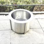Ss 304 Portable Smokeless Bonfire Fire Pit 22 Inch Outdoor Stove