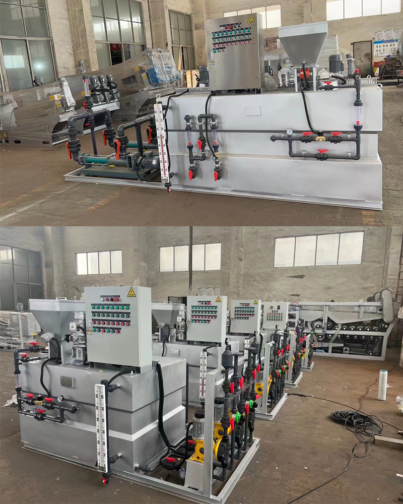 Automatic Water Treatment Acid Base Salt Dosing System 500L-500000L