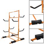 Convenient Multifunctional Non-folding Kayak Stand Rack Storage
