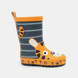 Quality BSCI Kids Slip Resistant Animal Print Rain Boots Waterproof wholesale