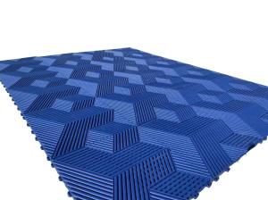 Quality Black Interlocking PP garage floors for Extreme Temperatures wholesale