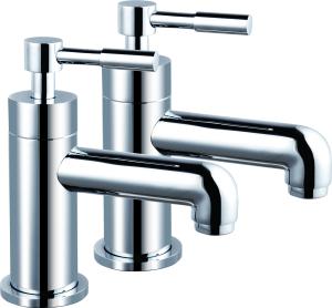 Quality Polished Chrome Brass Contemporary Style Basin Mixer Tap T80561 wholesale