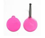PU Leather Material Personalized Travel Luggage Tags For Kids