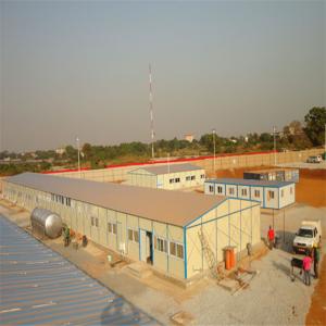 Quality light steel eps sandwich panel prefabricated house fast assemble for workers camp wholesale