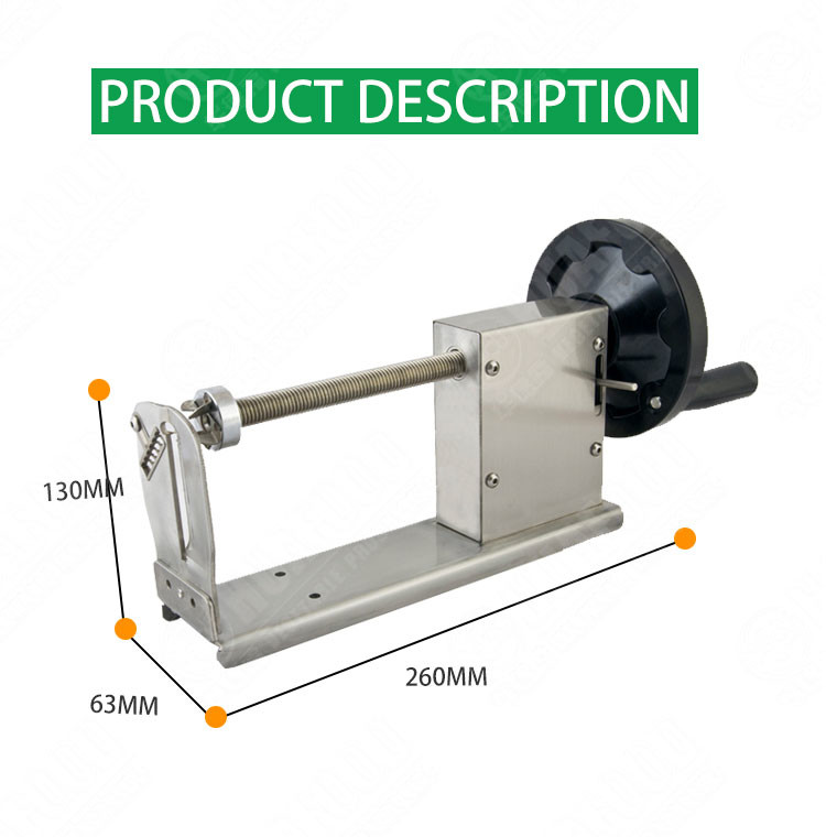 Twister Multifunction Vegetable Cutting Machine Spiral Potato Chips Cutting Machine
