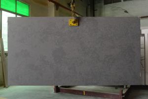 Quality Lyra Silestone White Quartz Countertops Polished 2400mm 3200mm Length wholesale
