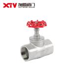 ISO and Ts Certified 1000wog Threaded End SS304 Globe Valve for Industrial