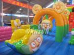 Toddler / Adult Size Large Inflatable Slide Crazy Penguin Party Style WSS-104