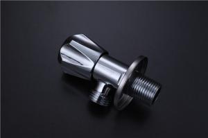 Quality Basin Water Angle Wash Basin Valve , 1/2 Inch Public Manual Brass Stop Valve wholesale