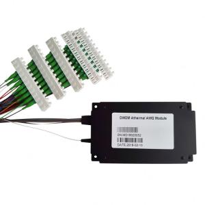 China 100GHz Channel Spacing Athermal AAWG DWDM Mux Demux on sale