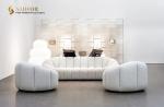 Fabric Sofa, Leisure Sofa, Lobby Sofa, Villa Sofa, Restaurant Sofa, High Density