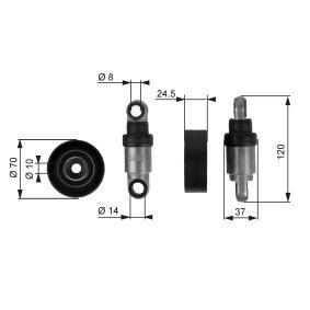 Quality BMW 11281717188 Engine Parts Belt Tensioner Dammper wholesale