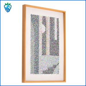 Quality Anodizing Aluminum Alloy Arc Picture Photo Frame Hanging Wall Table Business License wholesale