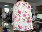 Long Sleeves Floral Print Shirt Womens 100% Viscose Ladies Print Blouse