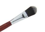 Wooden Handle Foundation Stippling Brush With Mixed Nylon Hair