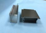 Powder Coated Aluminium Profiles , Aluminum Extruded Shapes R11W 60MM