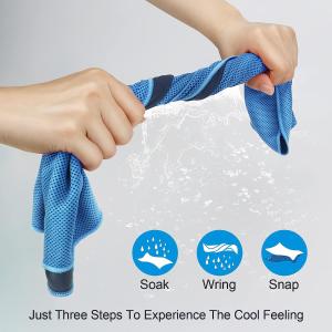 Quality Customized Sports Outdoor Quick Drying Fitness GYM Ice Cold Microfiber Cooling Towel wholesale