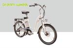 250W 24" Ladies Electric Urban Bike With Shimano Derailleur