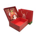 Party Christmas Eve Gift Paper Favour Boxes For Cookie Candy Apple Portable