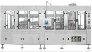 Quality 500ml Automatic Bottle Filling Machine , CSD Bottle Filling Equipment wholesale