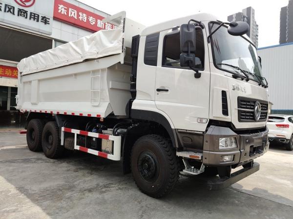 1850 4200 1350 Wheelbase 20t Payload Cargo Box Body Truck Dump Tipper Truck for