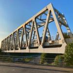 Angle Steel Military Pontoon Bridge High Stability Hot Rolled Prefabricated