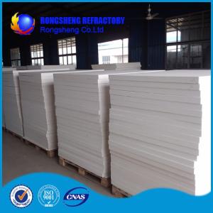 Quality White Heat Resistence high temperature insulation board , ceramic fibre board wholesale