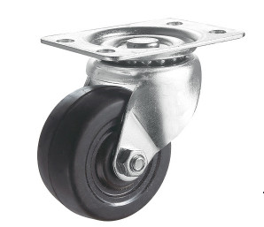 Locking Wheels Rubber Wheel Tiny Caster 3